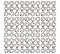 100 piezas Arandelas planas Acero inoxidable 304 Accesorios de tornillo agrandados Hardware de sujeción M8x24 mm Arandelas anticorrosión duraderas para equipos de maquinaria
