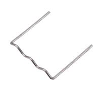 100 Piezas Grapas en MáQuina de ReparacióN de PláStico Automotriz Grapadora Ondulada de Soldadura para Reparar Suministros de Parachoques de Coche, 0,6 Mm