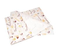 100 Piezas Papel Encerado para Alimentos,36×26 cm Papel Antigrasa Alimentos,Papel Parafinado Resistente al Agua y al Aceite,Papel para Envolver Mantecados para Hamburguesa Sándwich Papas Fritas Pizza