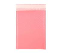 100 sobres acolchados para correo, película de perlas, regalo, bolsa de sobre de correo para libros, revistas, sobres forrados, autosellados, rosa, 25x30cm, 100 unidades