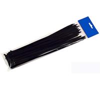 100 uds Brida nylon 6.6, Negro, 3,6 x 250 mm
