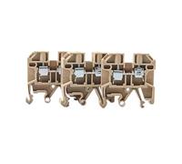 100 Uds SAK-2.5EN bloques de terminales de carril Din conectores conductores de conexión de tornillo Conductor de cable SAK2.5EN 10 Uds
