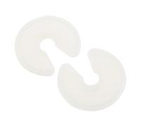 100 unids/lote 19,5mm calentador de agua a Gas válvula de Control de latón núcleo plástico tapa blanca cubierta piezas de repuesto for calentador de agua