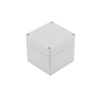 100 x 100 x 75, resistente al agua, IP65, caja de conexiones para cámara, caja de conexiones electrónicas, conexión de cable para señalización de carretera, carcasa de superficie, color blanco