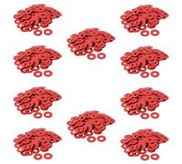 1000 x Arandela de Fibra Tornillo Aislante para Placa Base - Rojo