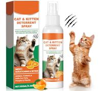 100ml Spray Repelente Gatos, Spray Antiarañazos Gatitos, Spray Ahuyentador de Gatos Pipi Stop, Ideal para Uso Interior y Exterior con Cat, Ingredientes Naturales para Proteger Muebles, Plantas, Suelos