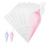 100pcs Mangas Pasteleras Desechables, FantasyDay 46cm Capa Extra Gruesa Transparente Glaseado Tuberías Bolsas de Manga Pastelera Profesional para Galletas, Fondant, Chocolate, Decorar Tartas, Cupcakes