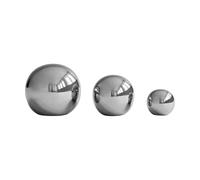 101 Copenhagen Decoración Gallery Balls 3 piezas Chrome