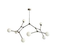 101 Copenhagen Lámpara de araña Drop Chandelier Bulp grande Grey