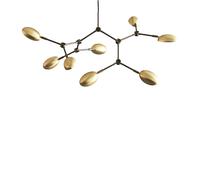 101 Copenhagen Lámpara de araña mini Drop Chandelier Latón