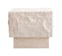 101 Copenhagen Mesa auxiliar Temple low 42x40 cm Limestone