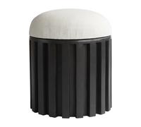 101 Copenhagen Tribu Taburete lino coffee-white chalk