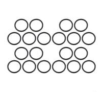 10134 Junta tórica para bomba de piscina para manguera de 1-1/4 pulgadas, sello de goma, compatible con bombas de filtro intex C330 C530 C1000 (20 piezas)