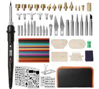 103 Piezas Soldador de Estaño 80W Kit Pirograbador de Madera