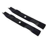 107 cm - Juego de cuchillos de mantillo para tractor cortacésped Husqvarna, PARTNER POULAN 134149 133128