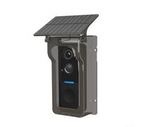 1080P WiFi Video Doorbell Camera Wireless, Video Doorbell Camera Wireless, PIR Sensor Easy Install Transparente, para Tuya App, 2 vías, duración de la batería, videollamadas (negro)