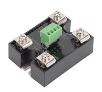 10DA 25DA 40DA SSR doble canal DC Control AC relé monofásico de estado sólido 10A 25A 40A módulo retardo voltaje con carcasa(SK25DA)