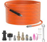 10M Kit Desatascador Tuberías a Presión para Karcher k2-k7,M22,Bosch,Lavor