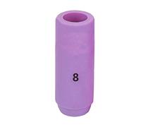 10N50-10N46 Copas de Boquilla de cerámica, 10 Piezas 10N50-10N46# 4- # 8 Boquillas Copas de cerámica para antorcha de Soldadura TIG WP-17/18/26, Copas de boquillas(10N46 13mm)