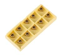 10pcs CNC Insertos de Torno Cortadores de Insertos de Carburo Cuchillos de Insertos de Fresador 11IR A60