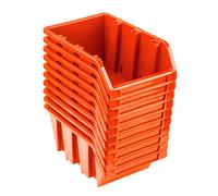 10x caja de almacenamiento visible caja de clasificación caja de almacenamien...