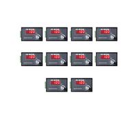 10X Controlador de Velocidad de Motor de CC PWM 6-60 V 30 A con Pantalla Digital y PCB Robusta: Perfecto para Varias Máquinas