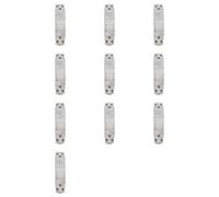 10X Tuya Life ZigBee Disyuntor Din Rail 1P Monopolar Contacto Seco Temporizador Relé App Control Remoto Temporizador Inteligente