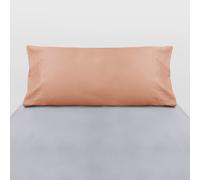 10XDIEZ Funda almohada melocotón basic - Diseñada para brindar comodidad y frescura durante el descanso nocturno Orange