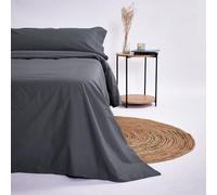 10XDIEZ Funda nórdica Lisa carbón (Carbón - Cama de 200cm)