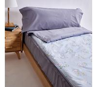 10XDIEZ Funda saco ajustable nórdico panda - Funda ajustable para saco nórdico suave y duradera Blue 90cm bed