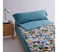10XDIEZ Funda Saco nórdico (No Incluye el Relleno nórdico) (Chelsea Jade - Cama 105cm)