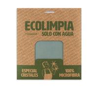 10XDIEZ Pack 4 paños bayeta ecolimpia Especial Cristales (Multicolor - 40x50cm)
