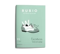 11 Escritura RUBIO | Cuaderno para mejorar la letra y la ortografía | +9 años
