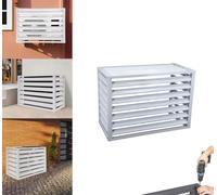 110*80*60cm Aleación De Aluminio Exterior Cubierta Cubiertas de aire acondicionado Estante Pantalla De Privacidad Para Exteriores, cubierta protectora,cubierta de salida de aire,Para Plantas Exterior