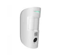 117744 Motioncam Detector HDR Pir Jeweller blanco con cámara integrada, interior, Pet Immune, alcance hasta 12 m, nueva versión HDR
