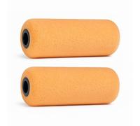 (11cm) Recambio Rodillo Pintura piel de Melocoton, flocados para pintar Paredes-Superficies lisas, Espuma Flocada, Compatible con Esmaltes Acrilicos y al Disolvente