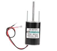 12 / 24V 150W de alta velocidad CW/CCW Imán permanente DC Motor para generador de bricolaje(5500RPM(24V))