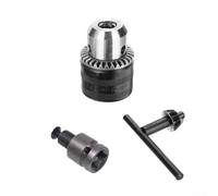 12 adaptadores de portabrocas de cambio rápido 1 5 13 mm rango de abrazadera 1/2 20UNF rosca para herramienta de conversión para usar con destornillador eléctrico (portabrocas cuadrado)