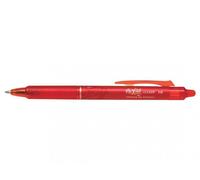 12 bolígrafos Pilot BLRT-FR10-R FriXion Clicker, punta de 0,5 mm, color rojo, borrables