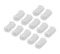 12 conectores de tira LED de 2 pines de 8 mm compatibles con tiras COB y SMD, mejora los efectos de iluminación