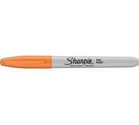 12 marcadores permanentes Sharpie, modelo 2025036, punta fina, color naranja
