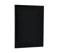 12-Monatskalender 2027 Black Edition Schlicht Midi Horizontal