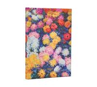 12-Monatskalender 2027 Monets Chrysanthemen Maxi Horizontal