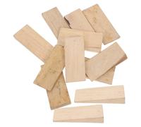 12 Piezas Cuñas de Madera para Mango, Fijación y Ajuste Seguro | Alta Densidad, Diseño Cónico y Acabado Liso, para Jardinería, Bricolaje y Carpintería