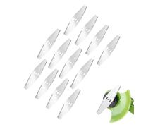 12 piezas de accesorios para desbrozadora de césped, cuchilla de repuesto Gardena Trimmer de repuesto, tijeras de césped con batería, accesorios de metal