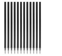 12 Piezas Recambios Boligrafos Borrables Negro, Compatible con Legami Recambios gel Borrables Canetas de Punta 0,7mm Altura 13cm Tinta Térmica para Bolígrafos Legami Bolis para Oficinas Negro