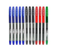 12 Pilot BPS GP Mixto 5 Azules, 3 Negros, 3 Rojos, 1 Verde De Punta 1mm