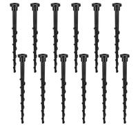 12 Tornillos de Tierra para Robot Cortacésped, 13.7 cm Tornillos para Estación de Carga de Husqvarna Automower 105 305 308, Tornillos de Jardín Resistentes para Equipos Exteriores