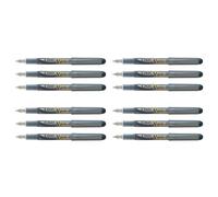 12 unidad Pilot SVP-4M Vpen Disposable Fountain Pen (Bulk Pack) - Black Ink