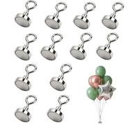 12 unidades de peso para globos de helio, peso de globos, peso de globos, globos de helio, pesos de globos para globos de helio, para globos de helio, asegurar globos en eventos